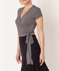 Women's Bamboo Wrap Crop Cam Sleeve | Zarnesh