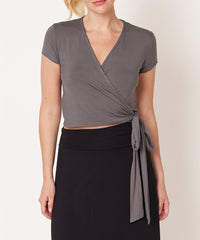 Women's Bamboo Wrap Crop Cam Sleeve | Zarnesh