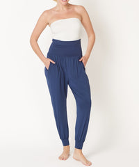 Women Bamboo New SK High Or Folded Waistband Yoga Jogger Zarnesh