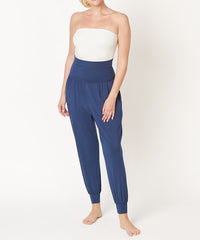 Women Bamboo New SK High Or Folded Waistband Yoga Jogger Zarnesh