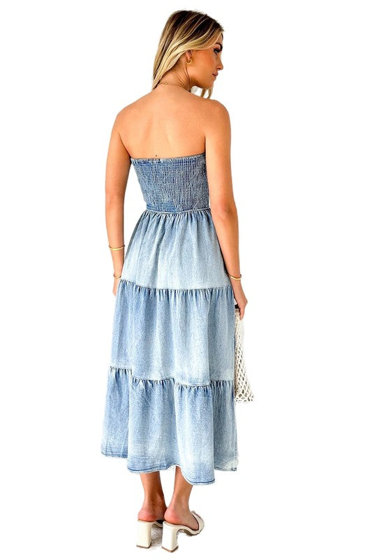 Women Denim Fashion Dress | Zarnesh