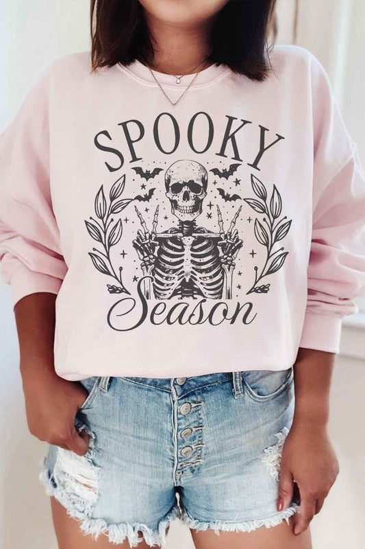 Women’s Spooky Season Halloween Graphic Sweatshirt | Zarnesh