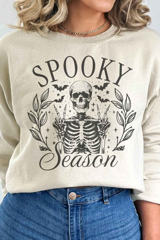 Women’s Spooky Season Halloween Graphic Sweatshirt | Zarnesh