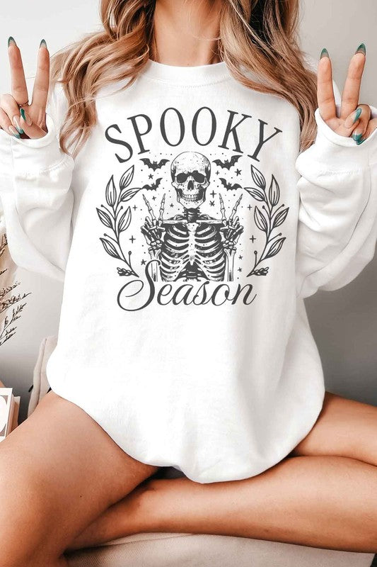 Women’s Spooky Season Halloween Graphic Sweatshirt | Zarnesh