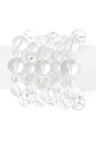 Women Mix Beads Iconic Stretch Bracelet Five PC Set Zarnesh