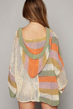 Women V Neck Crochet Sleeve Sweater | Zarnesh
