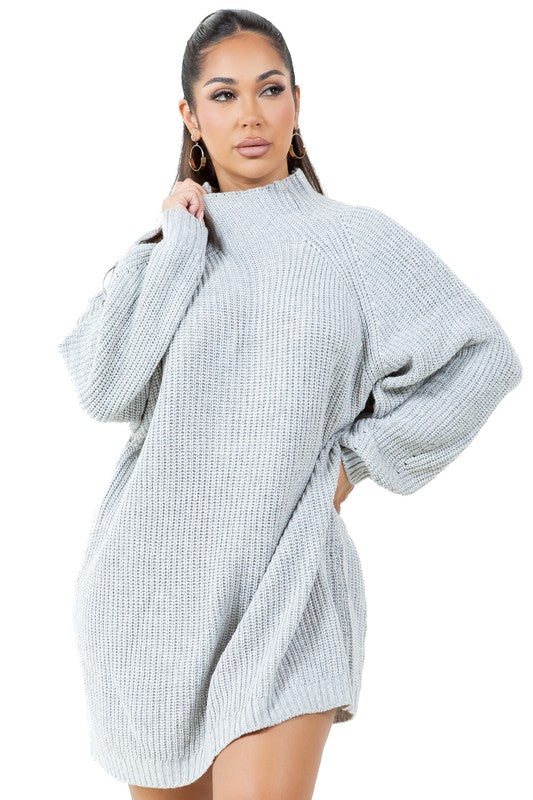 Women Fashion Sweater Dress | Zarnesh