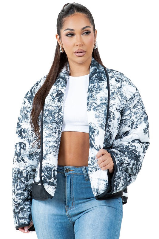 Women Fashion Puffer Jacket | Zarnesh