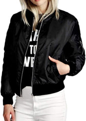 Women’s Classic and Versatile Bomber Jacket | Zarnesh