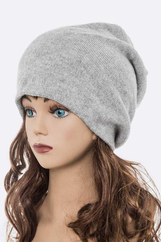 Women’s Double Layer Soft Convertible Beanie | Zarnesh