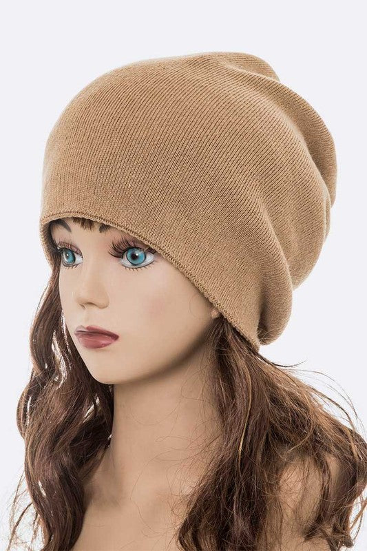 Women’s Double Layer Soft Convertible Beanie | Zarnesh