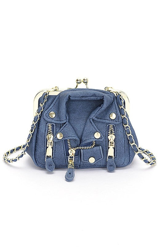 Women’s Denim Jacket Iconic Swing Bag | Zarnesh