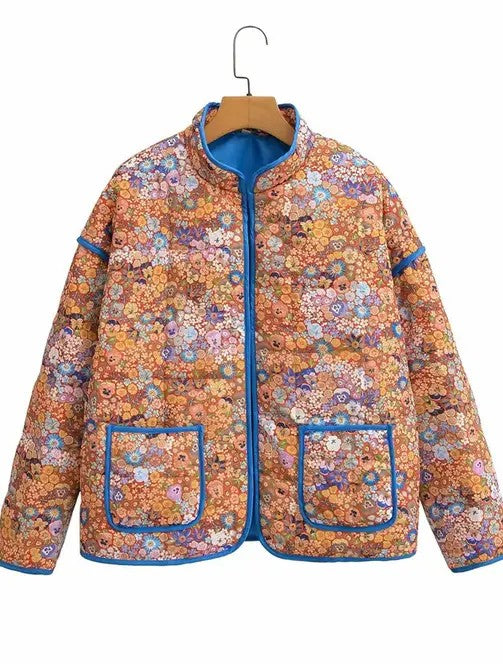 Women Floral Jacket | Zarnesh