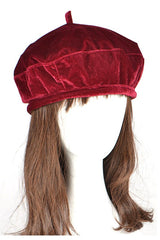 Women Velour Fashion Beret | Zarnesh