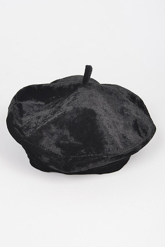 Women Velour Fashion Beret | Zarnesh