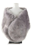Women Faux Fur Winter Shawl Scarf | Zarnesh