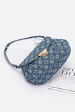Women LA Jacquard Denim Fashion Shoulder Bag | Zarnesh