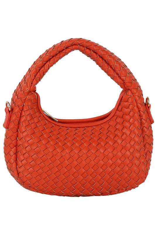 Women Woven Mini Hobo Shoulder Bag Zarnesh