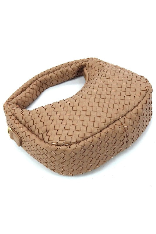 Women Woven Mini Hobo Shoulder Bag Zarnesh