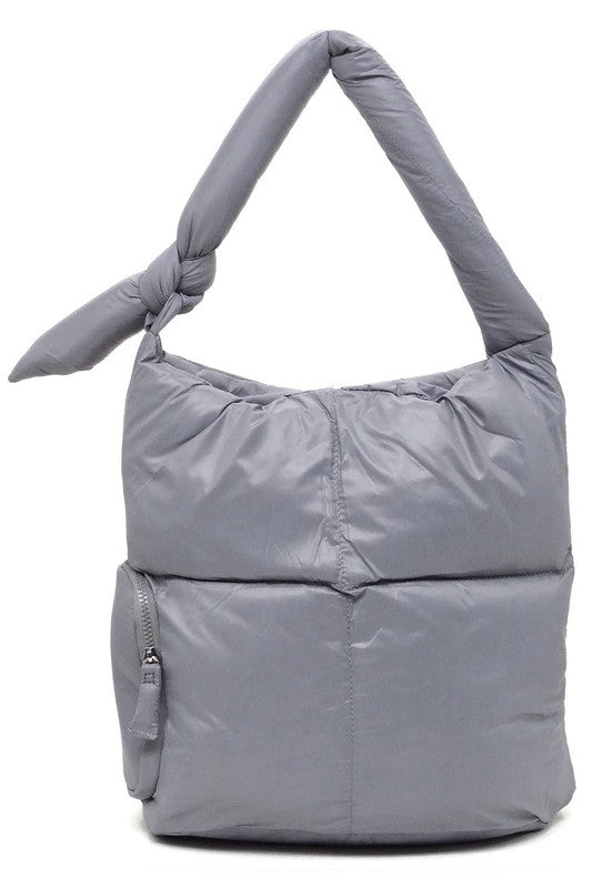 Women Soft Puffy Shoulder Bag Hobo Zarnesh