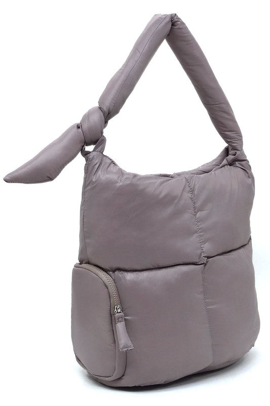 Women Soft Puffy Shoulder Bag Hobo Zarnesh