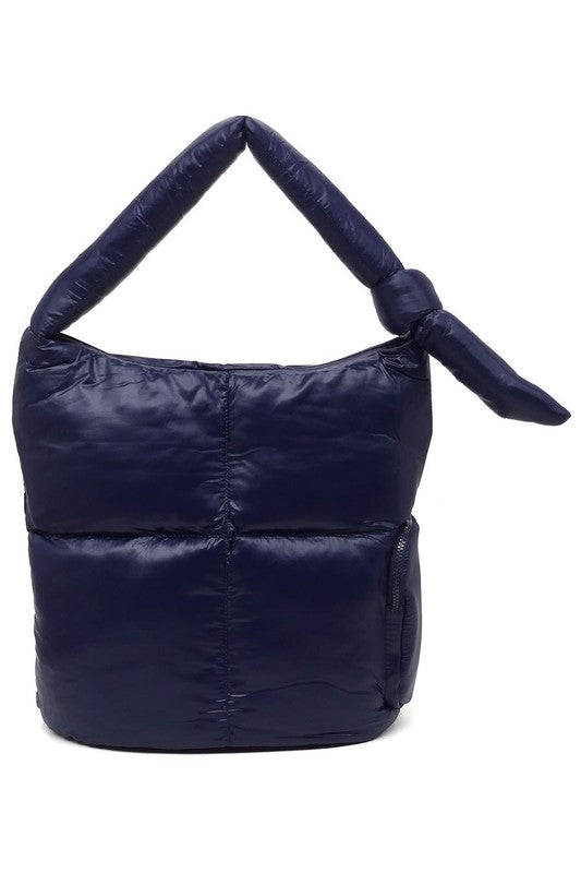 Women Soft Puffy Shoulder Bag Hobo Zarnesh