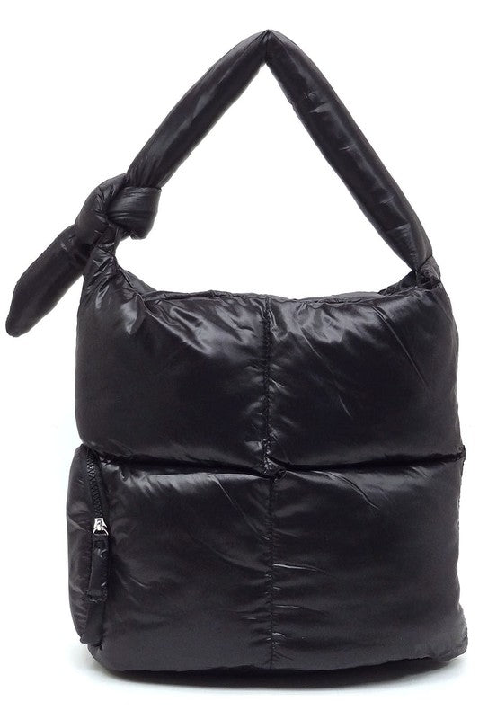 Women Soft Puffy Shoulder Bag Hobo Zarnesh