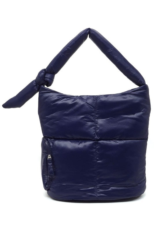 Women Soft Puffy Shoulder Bag Hobo Zarnesh