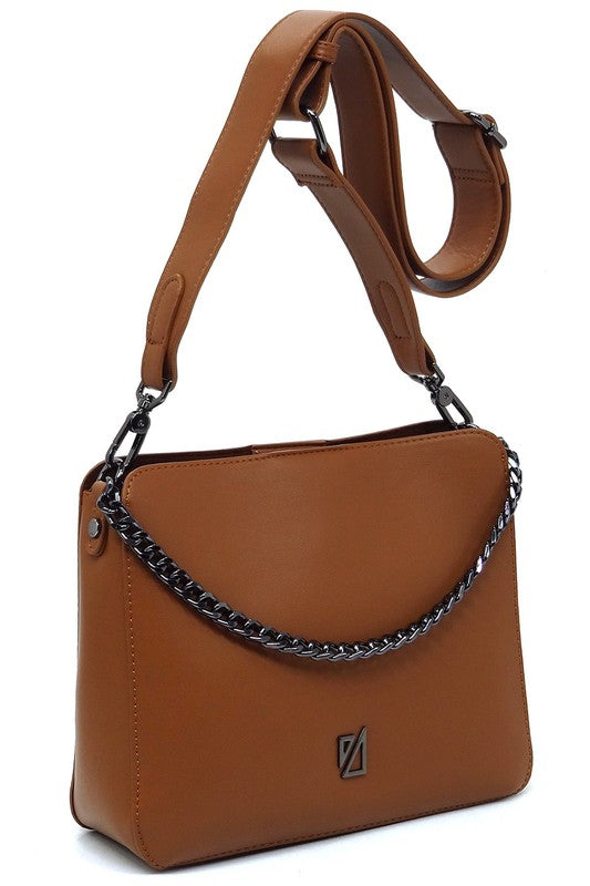 Women IZA CO Chain Link Crossbody Bag Zarnesh