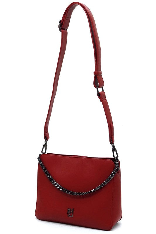 Women IZA CO Chain Link Crossbody Bag Zarnesh