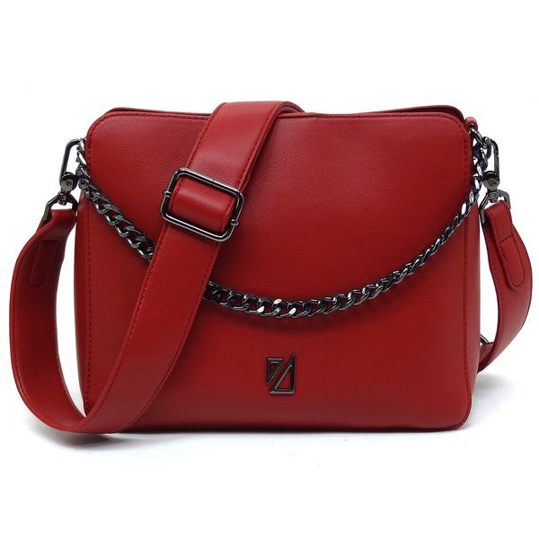 Women IZA CO Chain Link Crossbody Bag Zarnesh