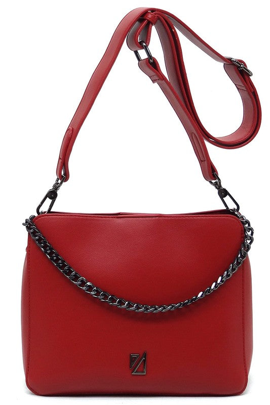 Women IZA CO Chain Link Crossbody Bag Zarnesh