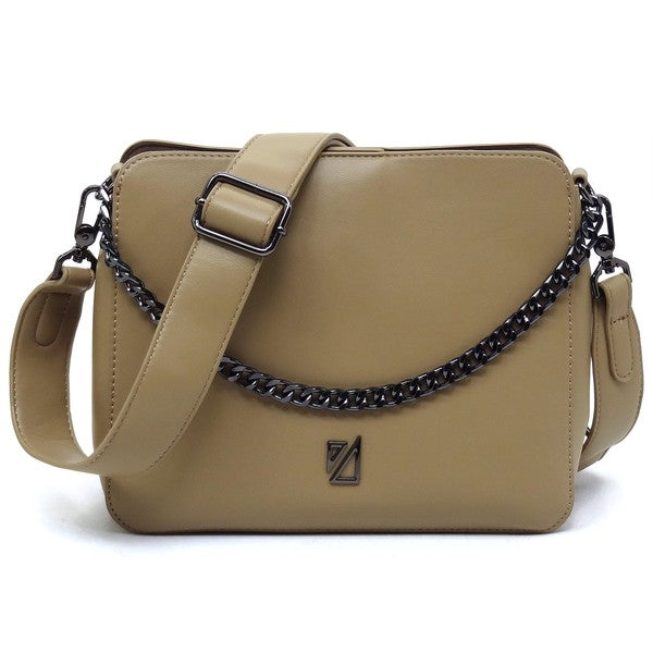 Women IZA CO Chain Link Crossbody Bag Zarnesh