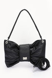 Women Oversize Bow Shape Secure Closure Shoulder Bag Zarnesh
