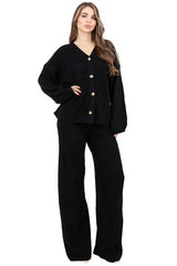 Women Fashion 2PCS Sweater Pants Set | Zarnesh