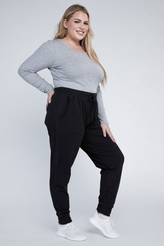 Women Plus-Size Jogger Pants | Zarnesh