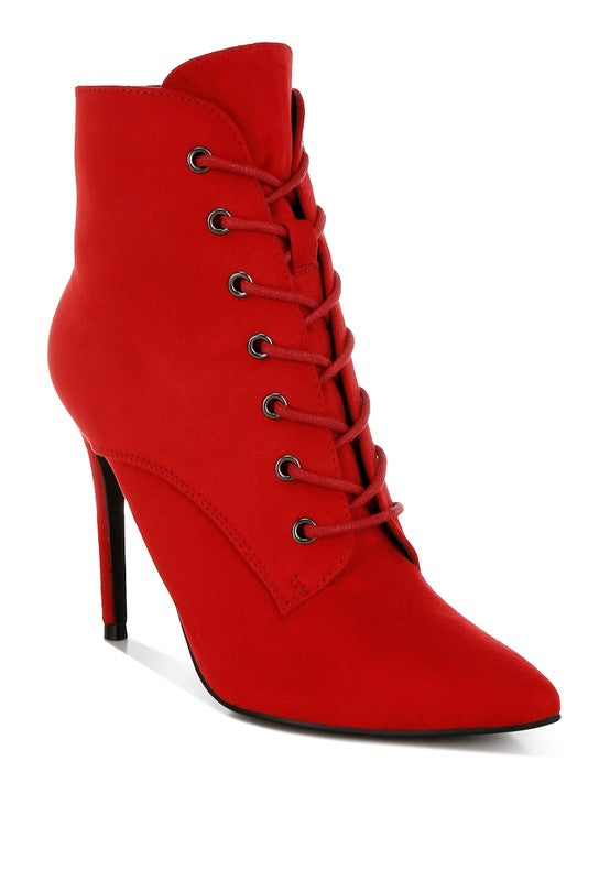 Women’s Agmati Lace-Up Stiletto Boots | Zarnesh