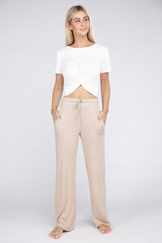 Women's Cozy Terry Lounge Pants | Zarnesh