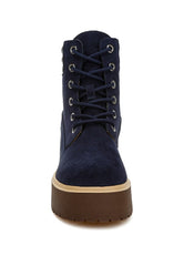 Women’s Parula High Ankle Suede Boots | Zarnesh