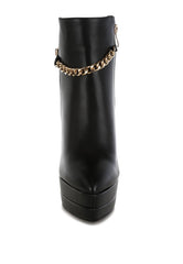 Women’s Narok Metallic Chain Detail Boots | Zarnesh