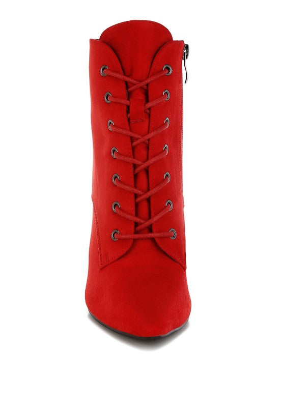 Women’s Agmati Lace-Up Stiletto Boots | Zarnesh