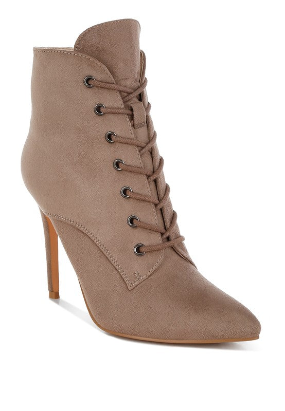 Women’s Agmati Lace-Up Stiletto Boots | Zarnesh