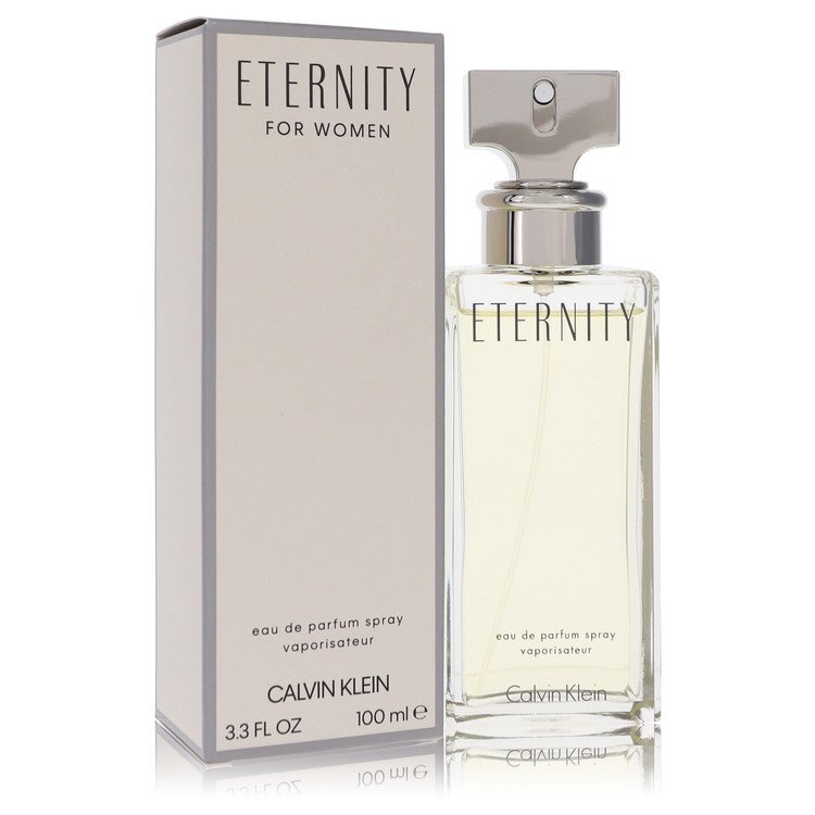 Women's Eternity by Calvin Klein Eau De Parfum Spray 3.3 oz | Zarnesh