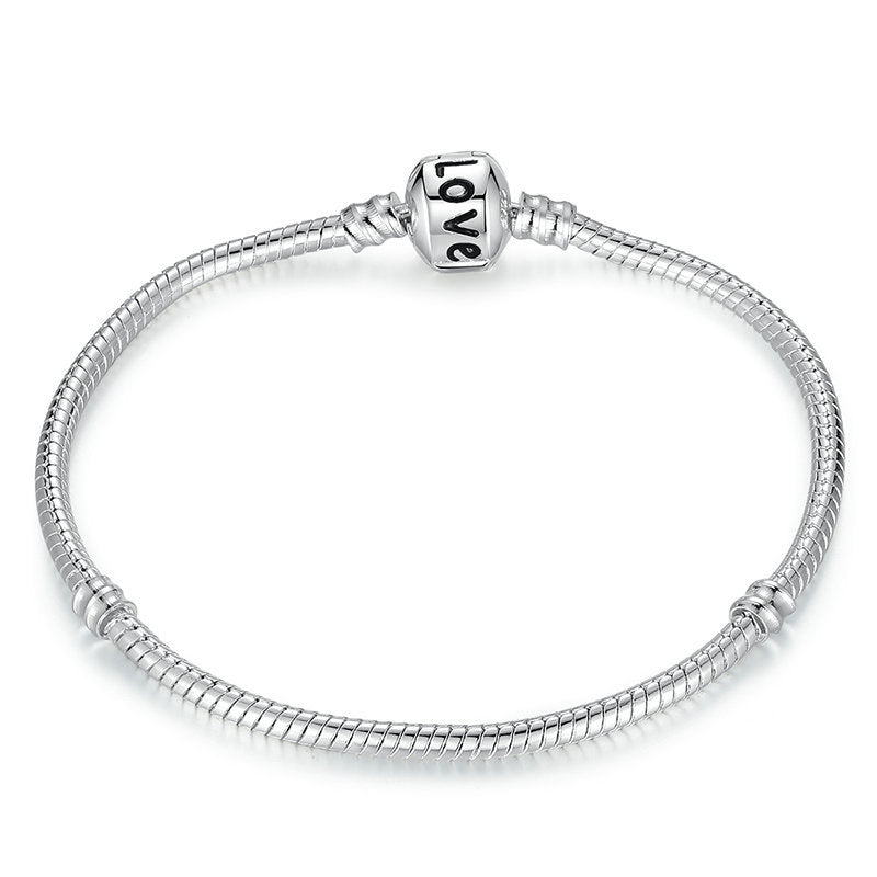 Timeless Simplicity: Silver Beaded Bracelet