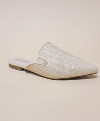 WOMEN'S REMDAL-SLIDE FLAT MULES | ZARNESH