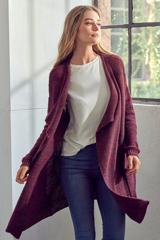 Women Chunky Sweater Knit Cardigan | Zarnesh