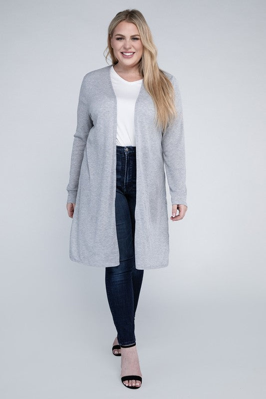 Women Plus Size Everyday Cardigan | Zarnesh