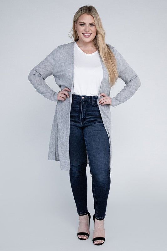 Women Plus Size Everyday Cardigan | Zarnesh