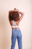  Women Tattoo Mesh Racerback Bralette Zarnesh