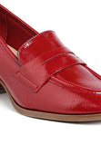 Women’s Umdoni Penny Strap Block Heel Loafers | Zarnesh